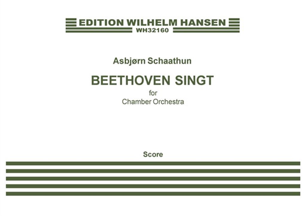 Beethoven Singt For Chamber Orchestra